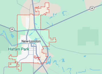New London map