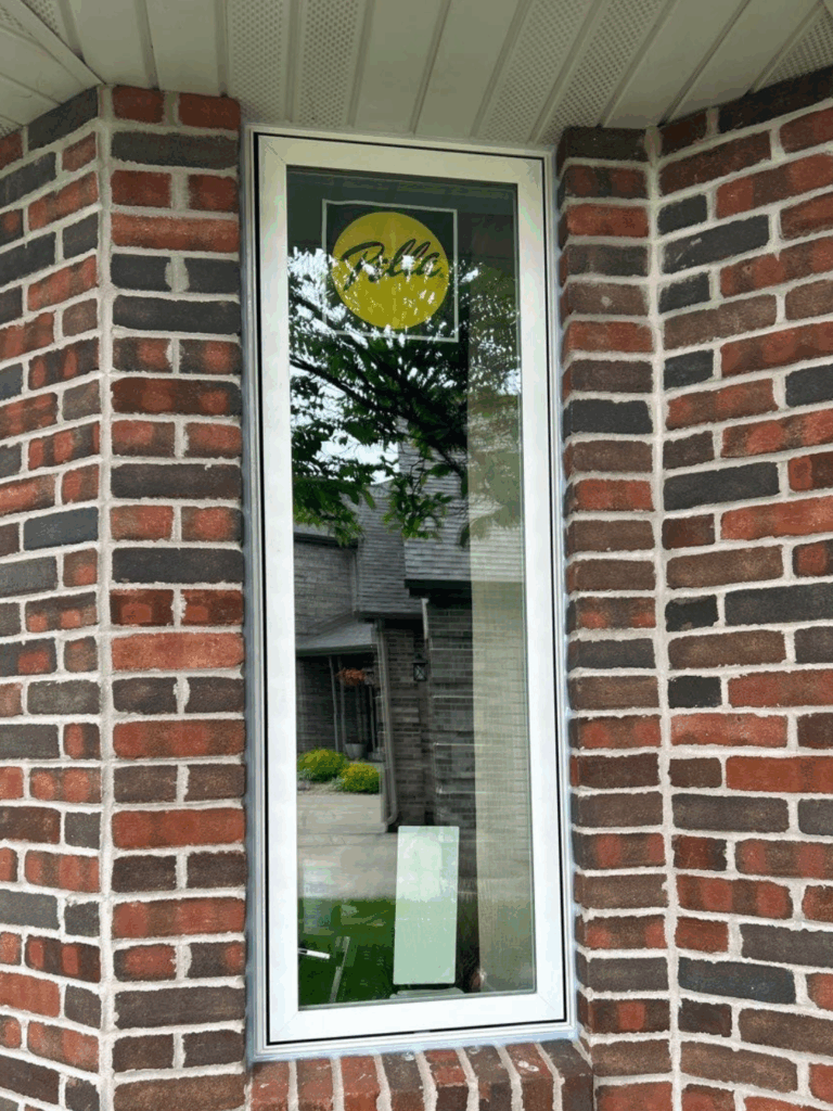An after shot of a window in Kimberly WI