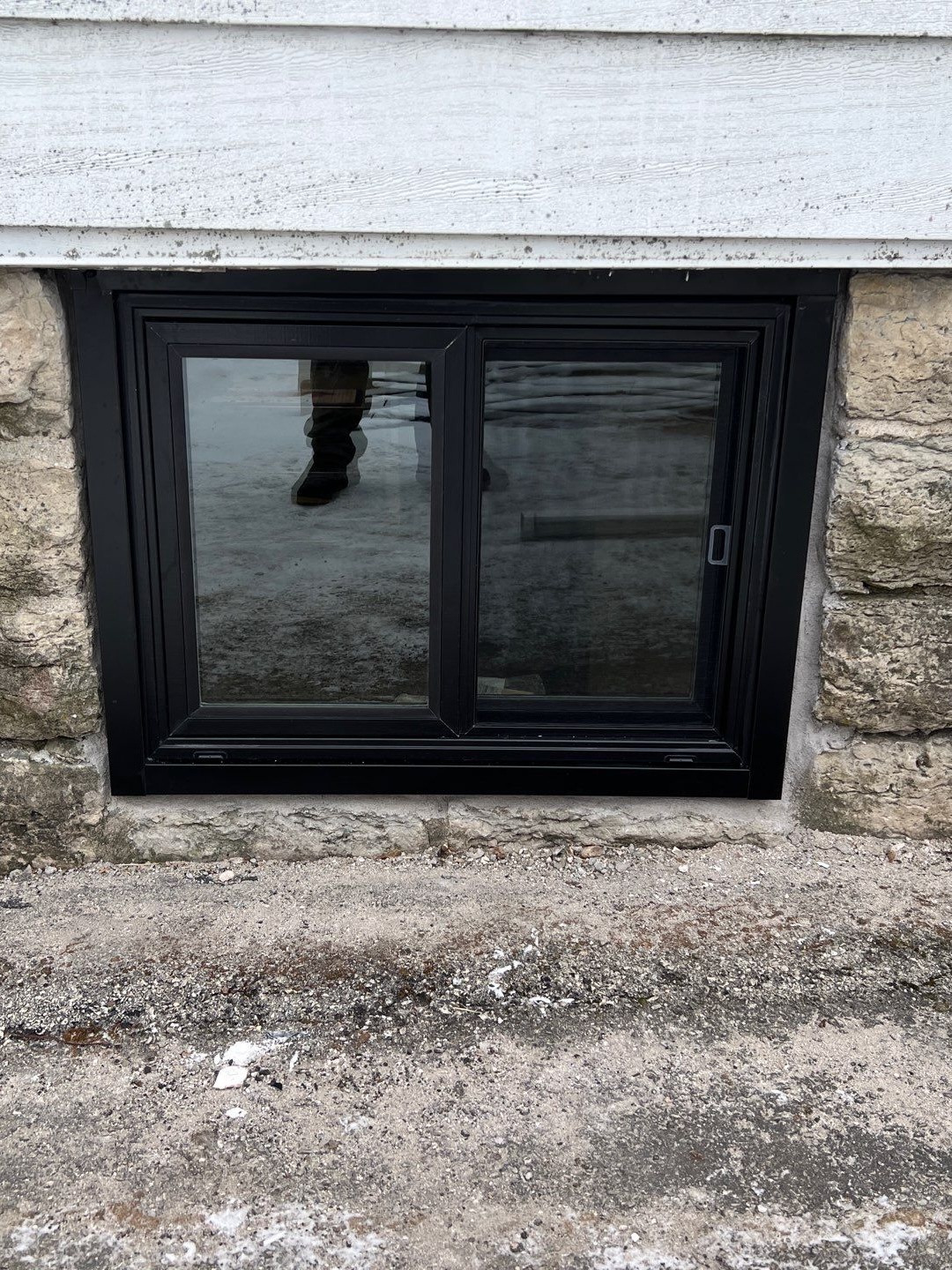 A brand new window for a home in Oshkosh, Wisconsin done by Kindle Windows & Doors.